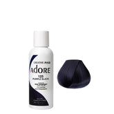 ADORE 125 Purple Black semi-permanent hair color bottle, 4 fl oz