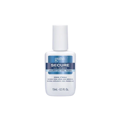 gelish Secure nail glue bottle with brush applicator, 15 mL