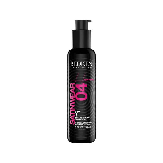 Redken Satinwear 04 Thermal Smoothing Blow-Dry Lotion - Kess Hair and Beauty