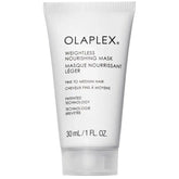 Olaplex Weightless Nourishing Mask tube, white 30ml skincare container