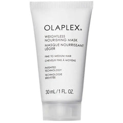 Olaplex Weightless Nourishing Mask tube, white 30ml skincare container