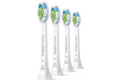 Philips Sonicare C2 refill heads, 4-pack, white with green bristles