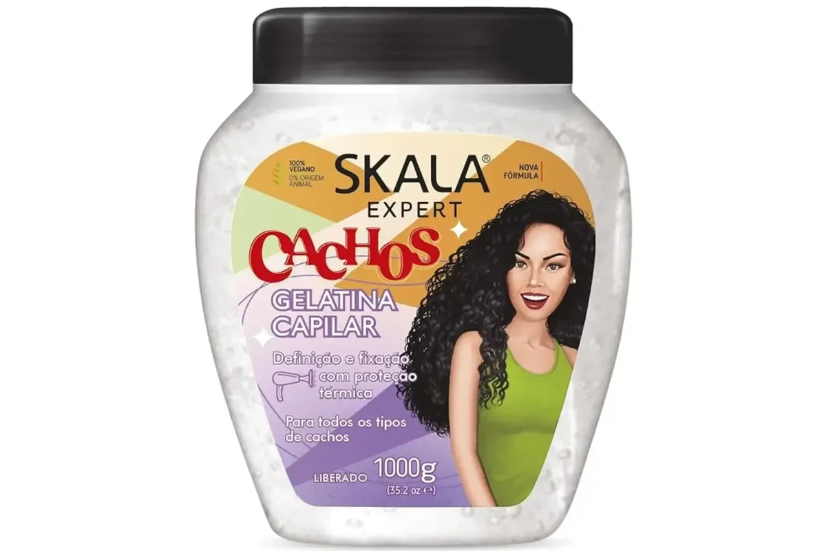 SKALA EXPERT hair gelatina jar, 1000 g, curl defining with heat protection