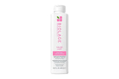 Biolage Colourlast conditioner bottle, 400 ml, white with pink label.