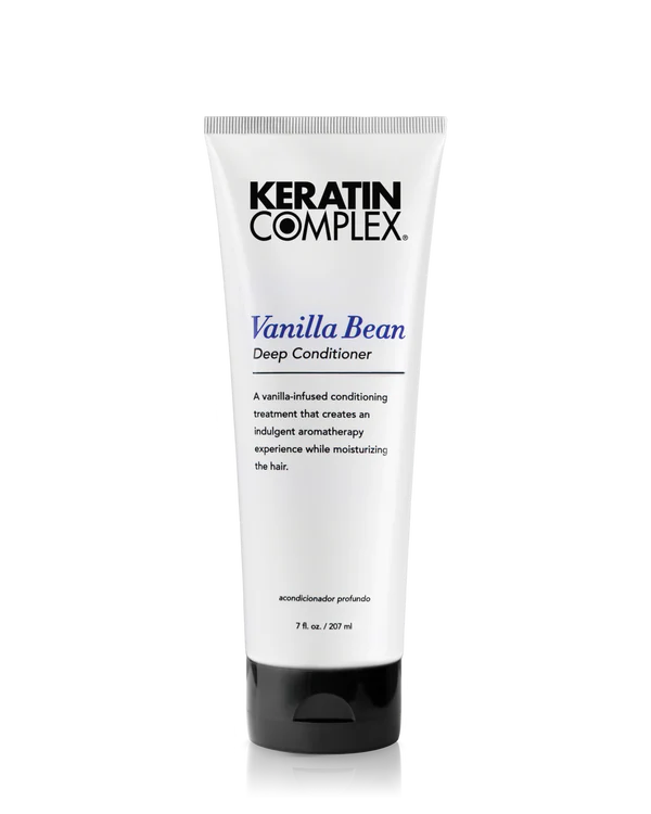 Keratin Complex Vanilla Bean Conditioner 207ml - Kess Hair and Beauty