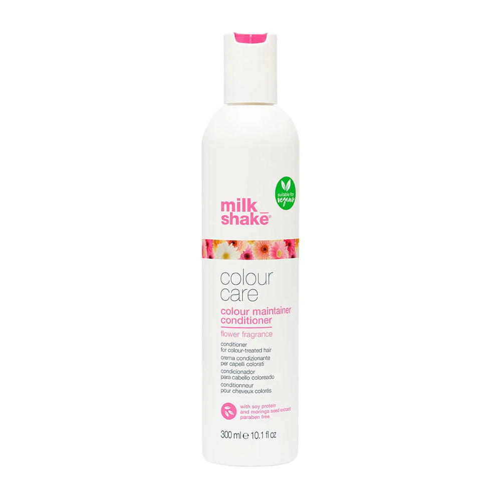 Milk Shake colour care conditioner bottle, 300 ml, white bottle with pink label