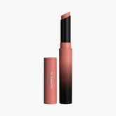 Nude matte lipstick, black tube with pink cap, Maybelline New York