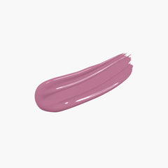 Mauve-pink lip cream swatch with glossy streak