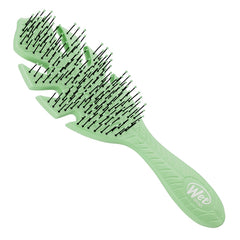Wet Brush Go Green Detangler green detangling hair brush, pin bristles on head