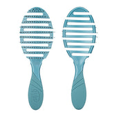 Teal Wet Brush hair comb with flexible vented brush head and dark bristles
