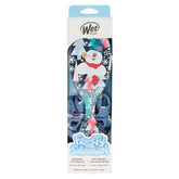 Wet Brush Frosty detangler scrunchie kit, blue packaging with snowman graphic.
