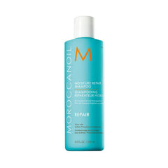 Moroccanoil Repair moisture repair shampoo bottle, turquoise, 250 ml