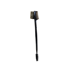 3-in-1 eyebrow and eyelash shaper brush with black handle