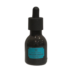 Night peel bottle - The Body Shop Himalayan Charcoal with black dropper