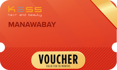 MANAWABAY beauty voucher card with VOUCHER label, valid for 36 months