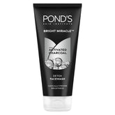 POND'S Detox Facewash tube with activated charcoal and white cap