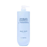 NAK Hydrate Shampoo bottle with pump, 1 L, light blue design