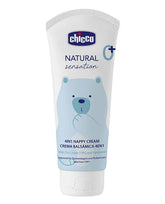 Chicco Natural Sensation 4-in-1 nappy cream tube, 100 ml, light blue label