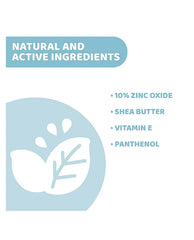Chicco Natural Sensation 4-in-1 nappy cream ingredient list: zinc oxide, shea butter