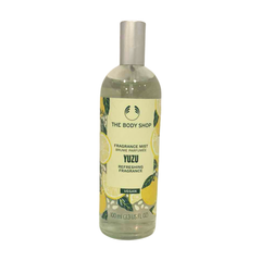 Yuzu body mist bottle with spray nozzle, 100 ml, The Body Shop
