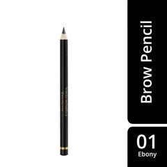 Ebony eyebrow pencil with sharpened tip
