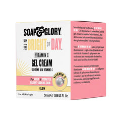 Soap & Glory Bright of Day vitamin C gel cream box, Glow 50 ml