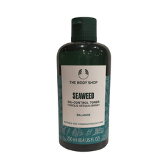 The Body Shop Seaweed oil control toner bottle, dark green, 250 ml