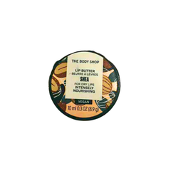 The Body Shop Shea lip butter round tub with label, 10 ml