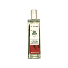 Eau de toilette spray by The Body Shop, Rebel Rosebud 50 ml with gold cap