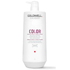Goldwell Dualsenses Color Brilliance Shampoo bottle with pump, white