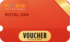 Kess Hair & Beauty Royal Oak voucher card, VOUCHER, valid for 36 months