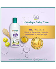 Baby hair care box front with bottle and gold No. 1 badge graphic.