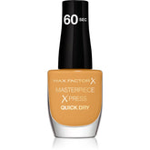 Max Factor Masterpiece Xpress Quick Dry nail polish bottle, tan shade No. 225