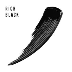 Rich Black mascara bristle stroke