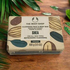 The Body Shop - Shea Cleansing Face & Body Bar 100G