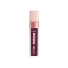 Ultra Matte liquid lipstick tube, dark berry shade 830