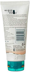 Mud face pack tube back label, 50 g; barcode and text on white packaging