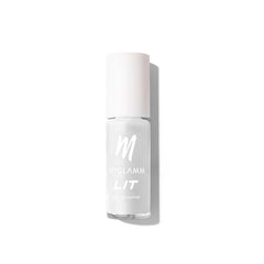 MyGlamm LIT nail enamel bottle with white cap, Whipped shade
