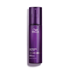 Wella Ultimate Color Shine spray bottle, purple cylindrical canister, 95 ml