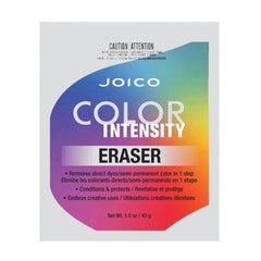Joico Color Intensity Eraser hair color remover tube package, multicolor label