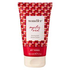 Red boosting mask tube with Wondher Mystic Red label, 150 ml