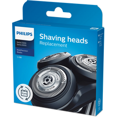 Philips shaving heads replacement box with three circular shaving blades, SH50/51
