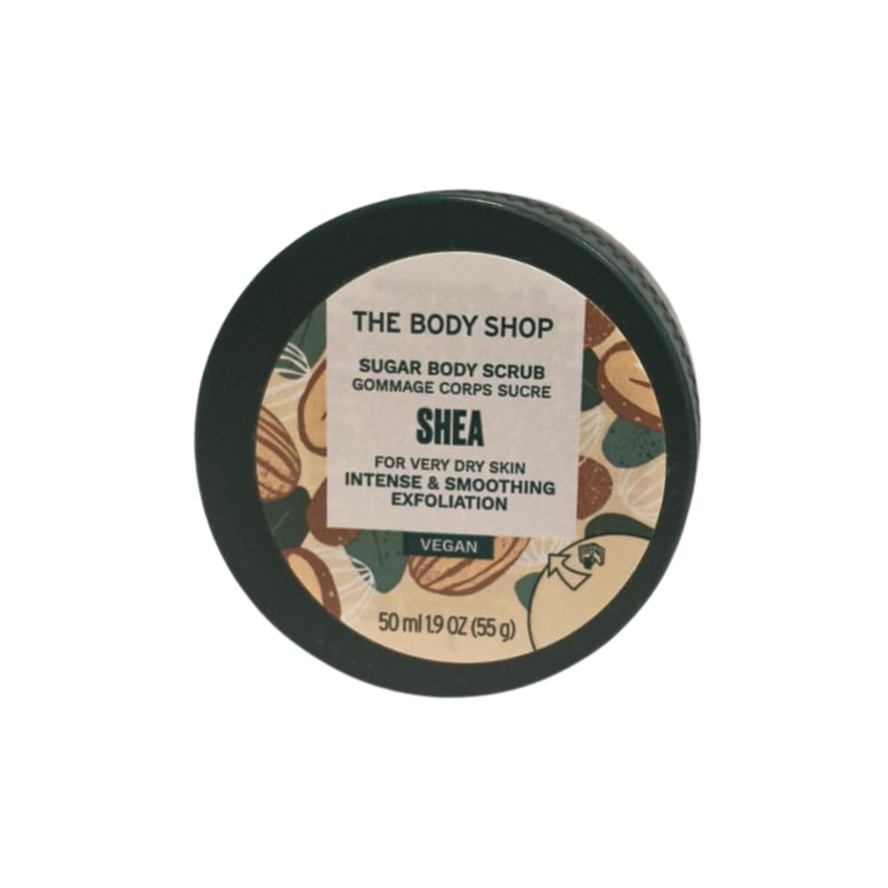 Shea sugar body scrub tub, The Body Shop, 50 ml