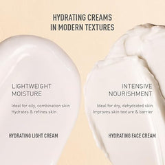 Kama Ayurveda hydrating cream swatches: lightweight moisturising and intensive nourishment