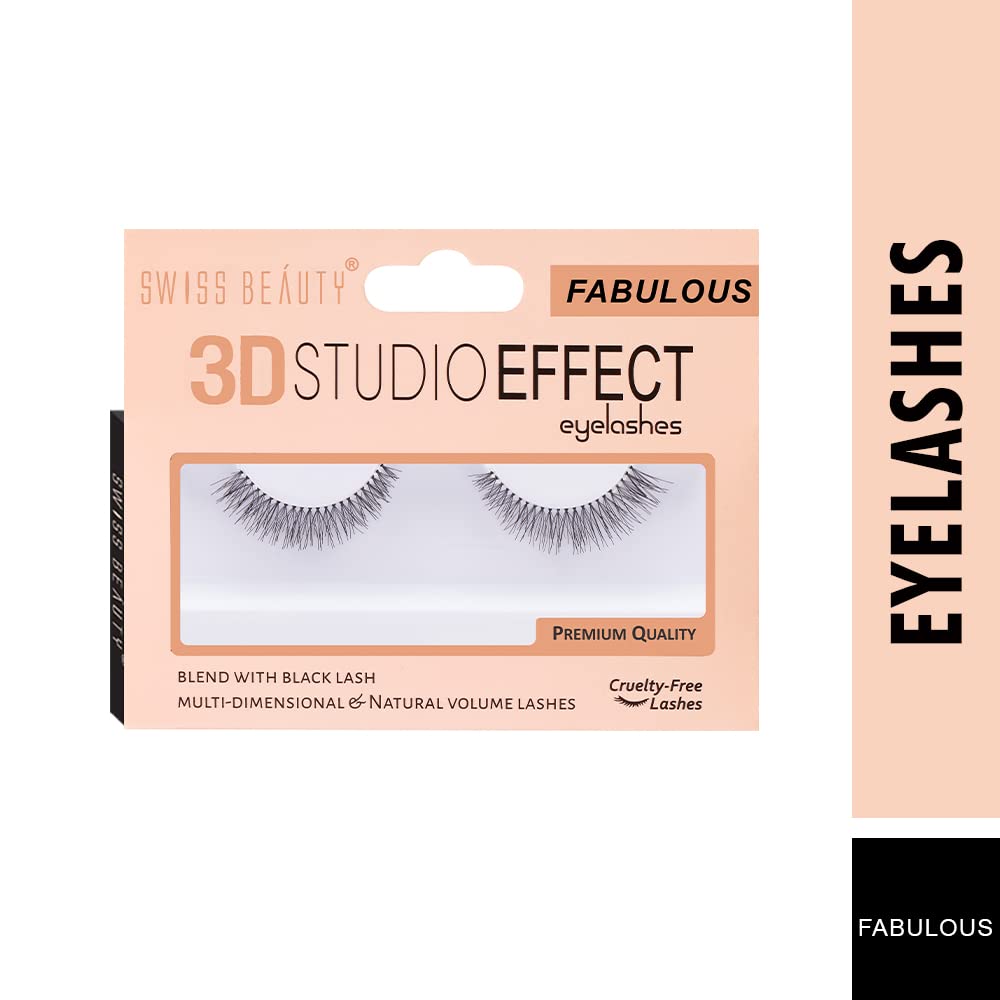 3D studio effect false eyelashes, Fabulous boxed package