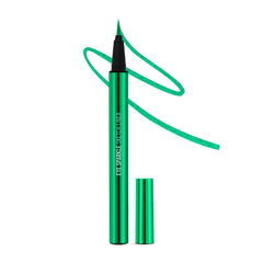Glitz green waterproof sketch eyeliner with glitter swatch and black tip