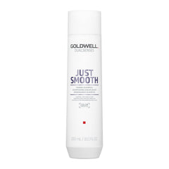 Goldwell Dualsenses Just Smooth taming shampoo bottle, white, 300 ml
