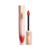 Liquid lipstick tube with wand and red lipstick tip