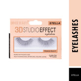 3D studio effect false eyelashes, black lash style Stella in retail box