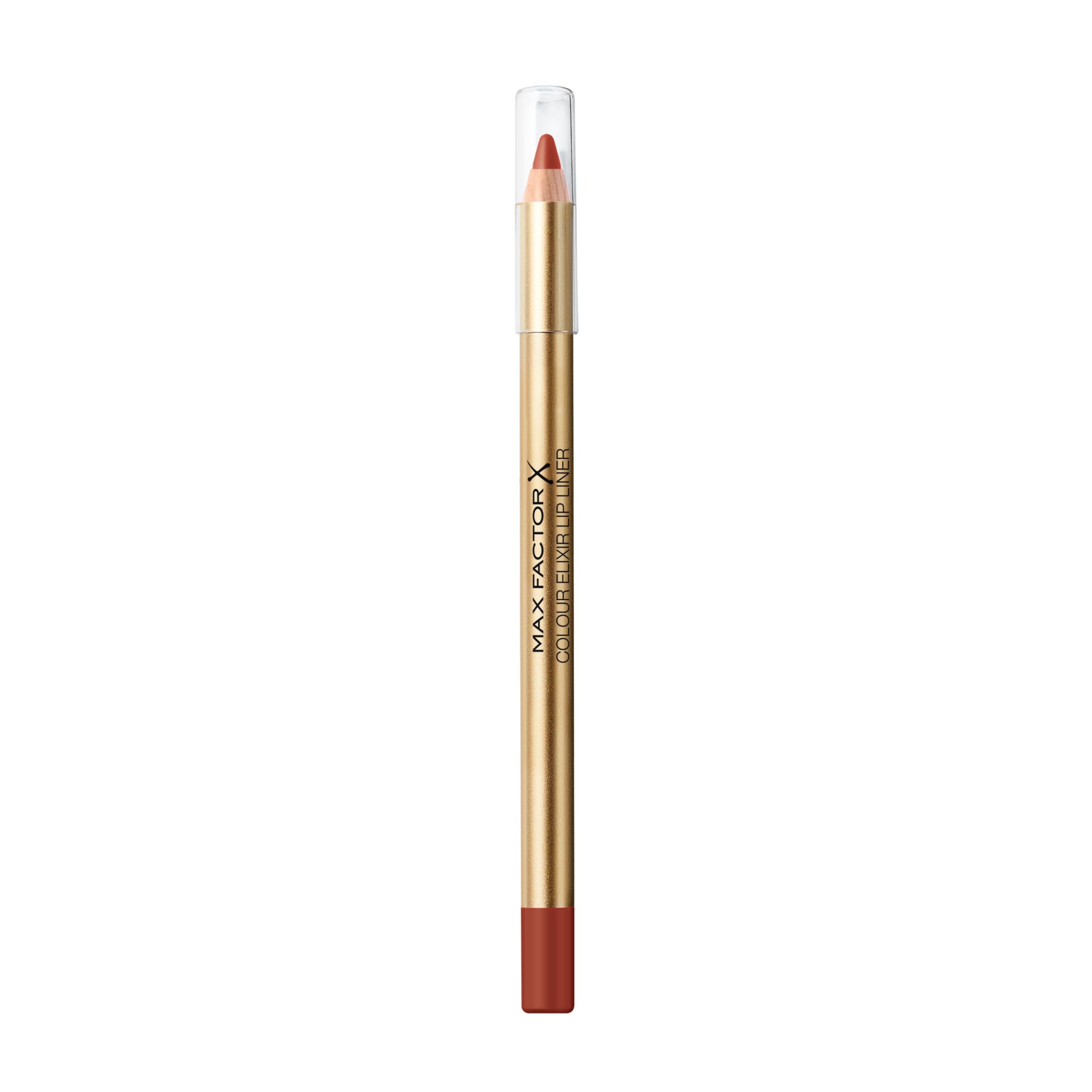 Max Factor Colour Elixir lip liner No. 15 Soft Spice, red-brown pencil tip